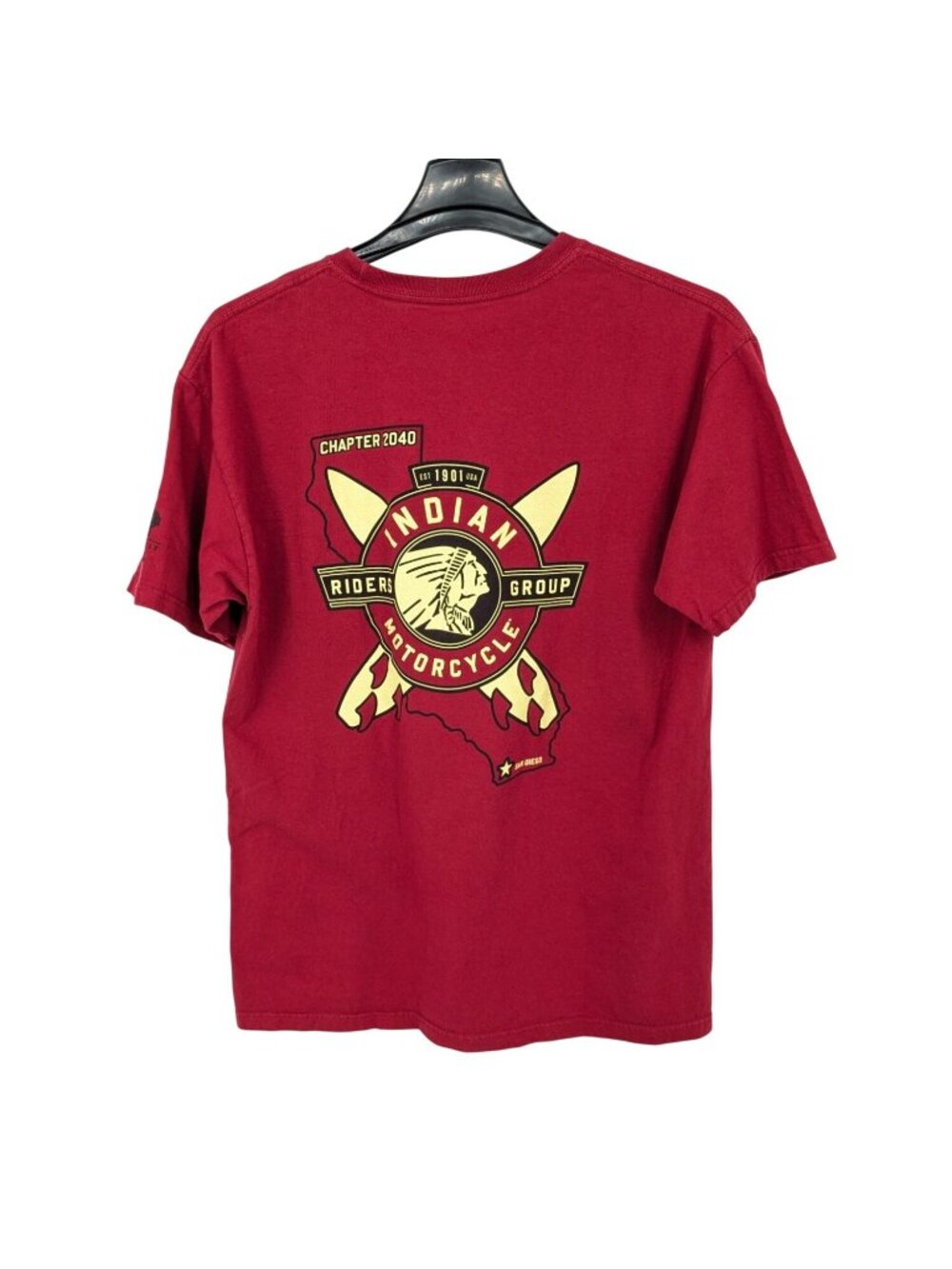 Indian Motorcycle Graphic‎ T Shirt Riders Group Biker Moto San Diego 2040 Large